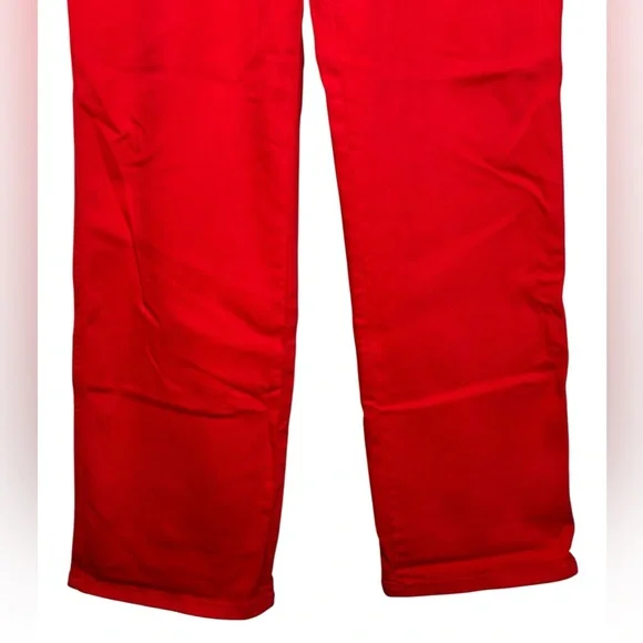 NEW Judy Blue Red Highwaisted Stretch Straight leg Jeans Size 9/29 - Picture 4 of 12